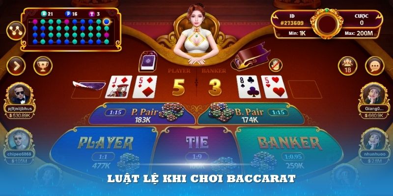 Nắm chắc luật chơi Baccarat Kubet giúp bạn trở thành cao thủ